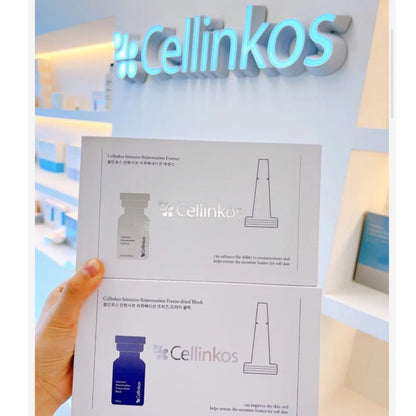 韓國 Cellinkos 煥顏雲朵凍幹安瓶➕鮭魚外泌體精華 各一盒 （一盒4瓶） - La Fée Beauty