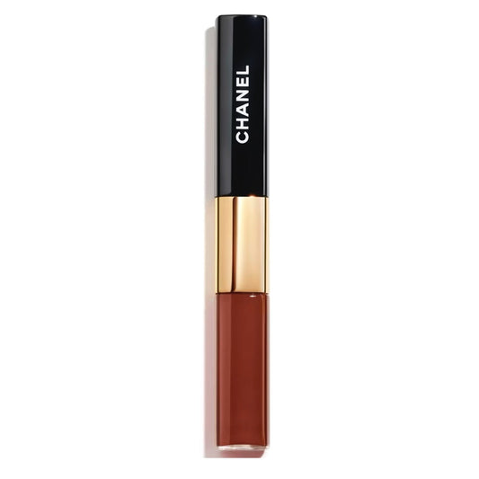 CHANEL 香奈兒 極致持久亮色兩用唇彩 196 RED BROWN - La Fée Beauty