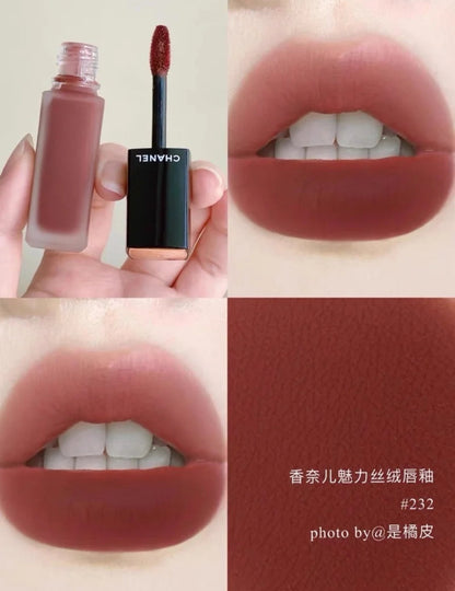 CHANEL 香奈兒 24秋冬限定 絲絨唇釉 232 酷炫暖棕 RENVERSANTE - La Fée Beauty