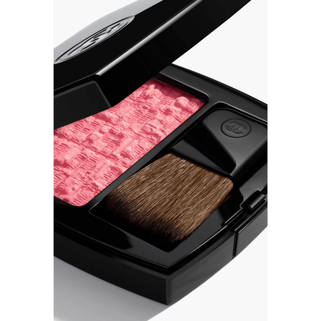 CHANEL編織格紋胭脂 90 TWEED PINK PARADISE - La Fée Beauty