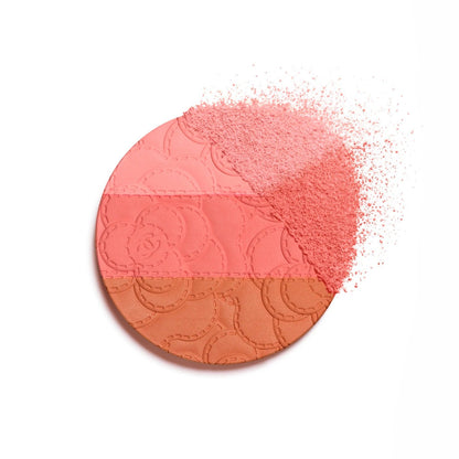 CHANEL CAMÉLIA FUTURA 2025限定創作山茶花紋腮紅盤 - La Fée Beauty