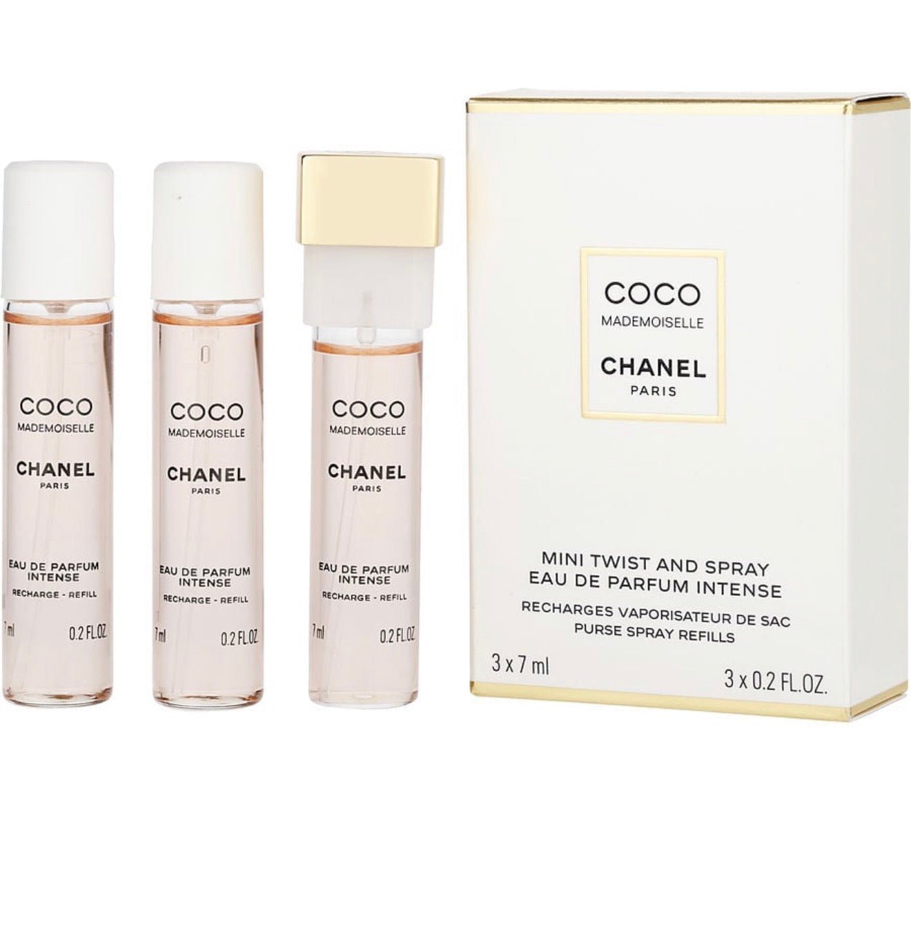 CHANEL 香奈兒 COCO小姐 Intense 馥郁版 限定香水 Refillable 替換芯 7ml*3 - La Fée Beauty