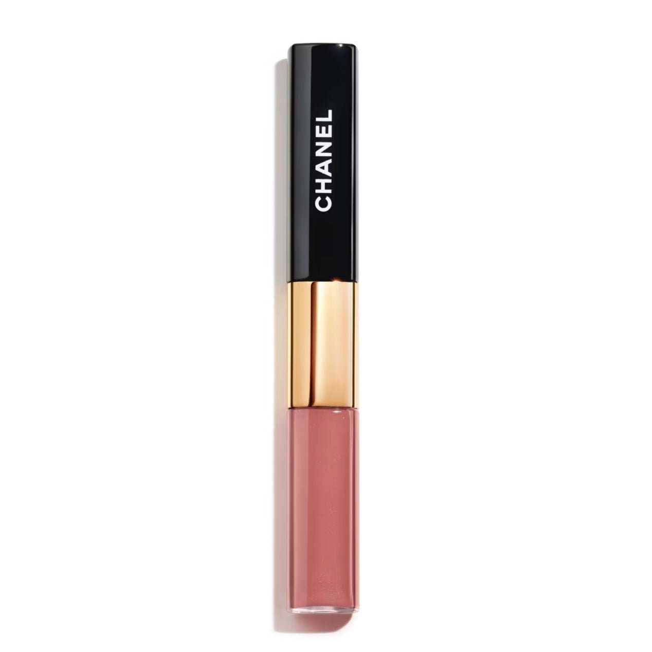CHANEL 香奈兒 LE ROUGE DUO ULTRA TENUE 雙頭唇彩 154 INTENSE CARAMEL - La Fée Beauty