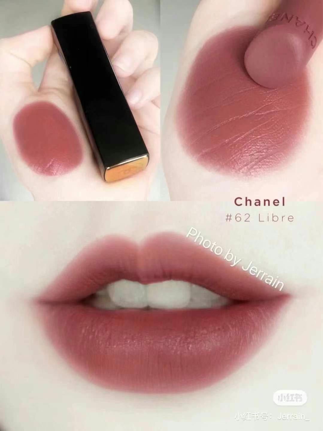 CHANEL 香奈兒 ROUGE ALLURE VELVET 啞緻柔滑唇膏 62 - LIBRE - La Fée Beauty