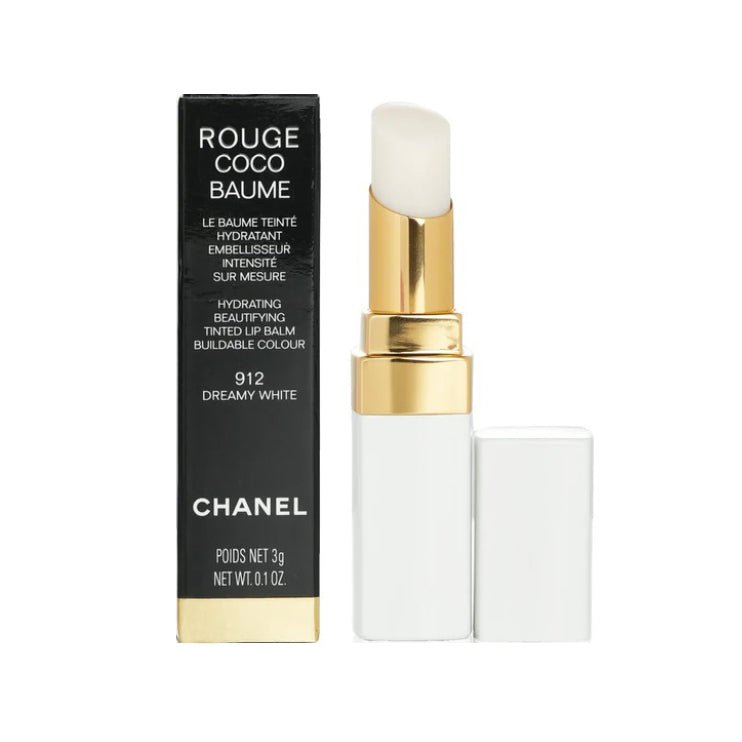 CHANEL Rouge Coco Baume 912 Dreamy White 3g - La Fée Beauty