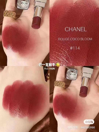 CHANEL 香奈兒 ROUGE COCO BLOOM 保濕豐盈唇膏 114 - 光采 3g - La Fée Beauty