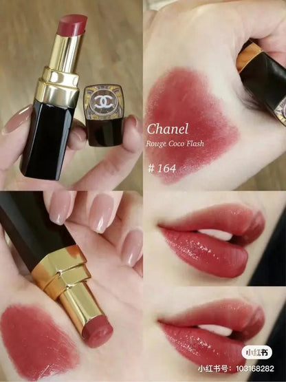 CHANEL 香奈兒 ROUGE COCO FLASH 透亮光感唇膏 164 FLAME 3g - La Fée Beauty