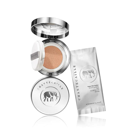 Chantecaille 香緹卡 Future Skin Cushion Skincare Foundation 未來肌膚抗污染修護氣墊粉底 12g + 1替換芯 - La Fée Beauty