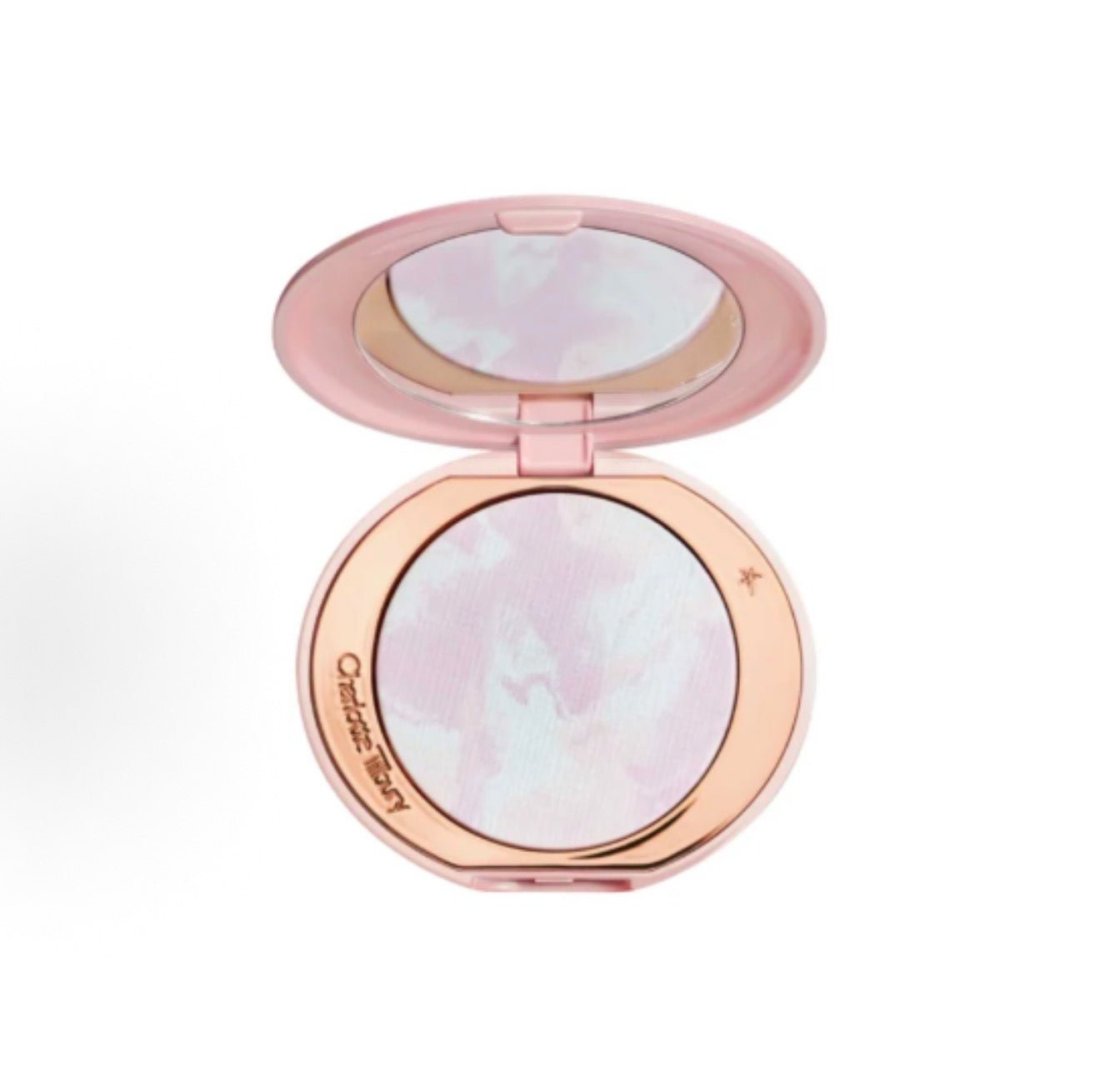 CHARLOTTE TILBURY 2026新品 小銀盤薫夢紫粉餅 啞光修飾膚色 自然提亮 - La Fée Beauty