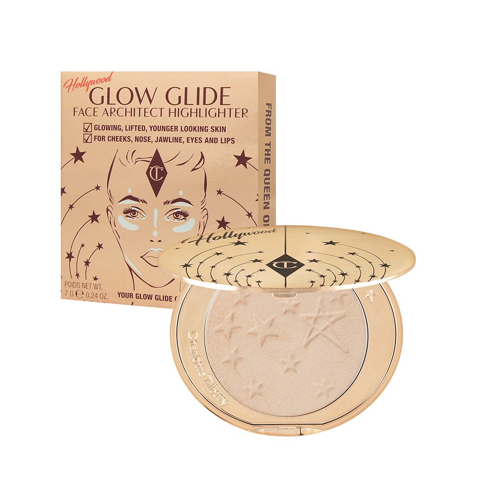 CHARLOTTE TILBURY HOLLYWOOD GLOW GLIDE ARCHITECT HIGHLIGHTER 星光柔亮光影粉 - La Fée Beauty