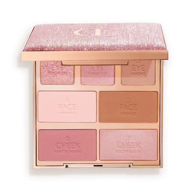 CHARLOTTE TILBURY 面部綜合彩妝盤 HOLLYWOOD INSTANT LOOK IN A PALETTE PRETTY, GLOWING BEAUTY - La Fée Beauty