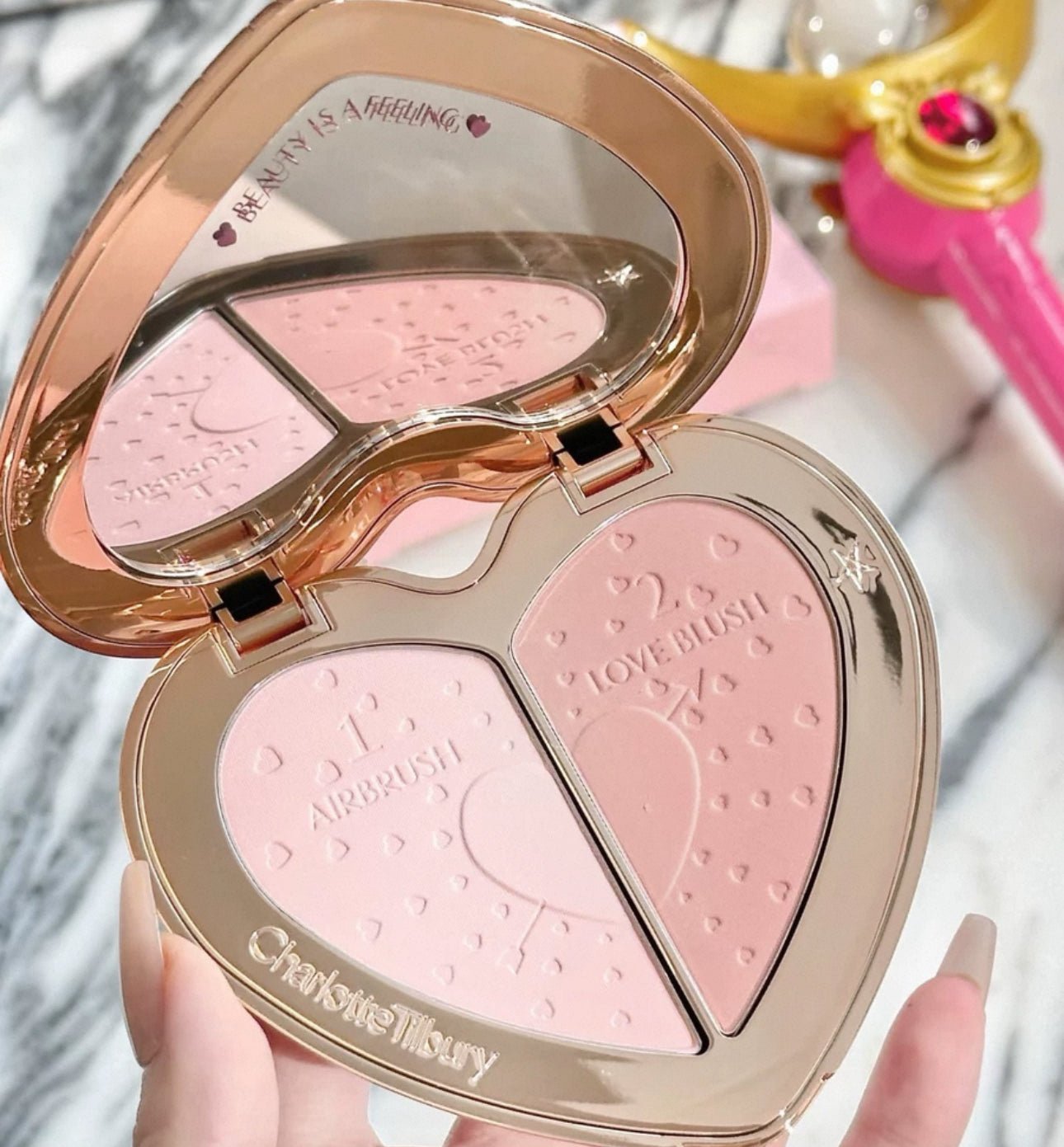 CHARLOTTE TILBURY PILLOW TALK BEAUTY SOULMATES PALETTE 心動夢幻氣色盤 - La Fée Beauty