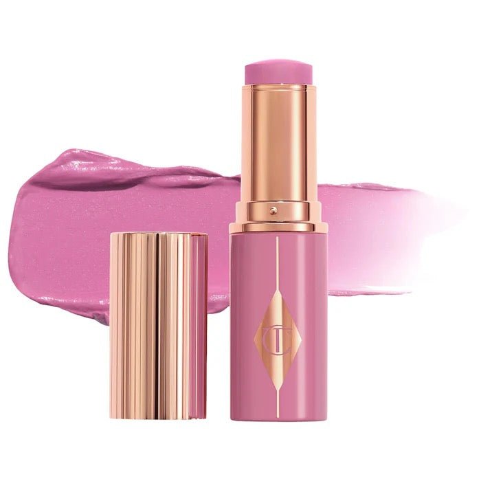 CHARLOTTE TILBURY 🩷新款 UNREAL BLUSH HEALTHY GLOW STICK 唇頰棒 腮紅/唇膏 含透明質酸 9ml - La Fée Beauty