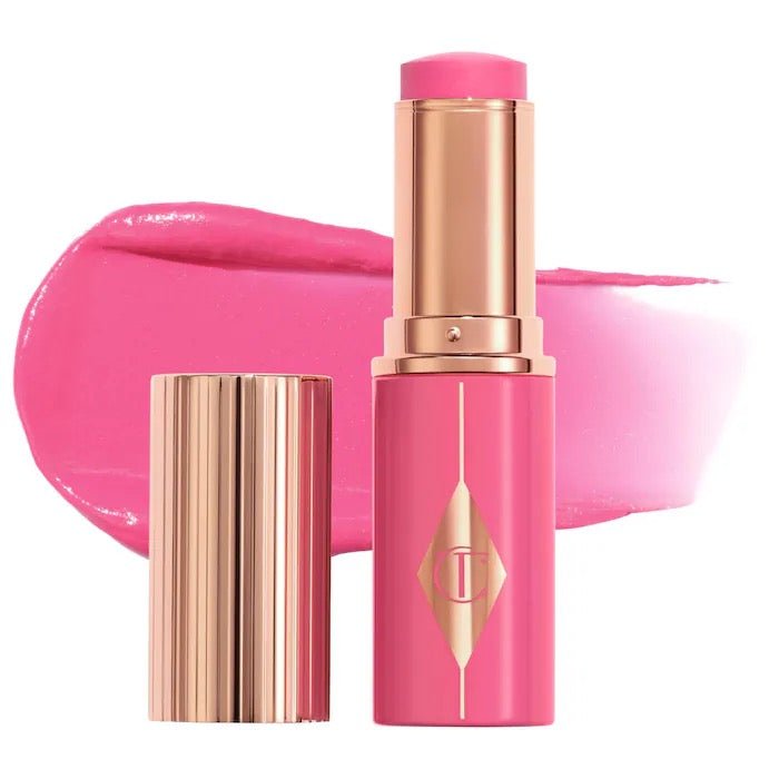 CHARLOTTE TILBURY 🩷新款 UNREAL BLUSH HEALTHY GLOW STICK 唇頰棒 腮紅/唇膏 含透明質酸 9ml - La Fée Beauty