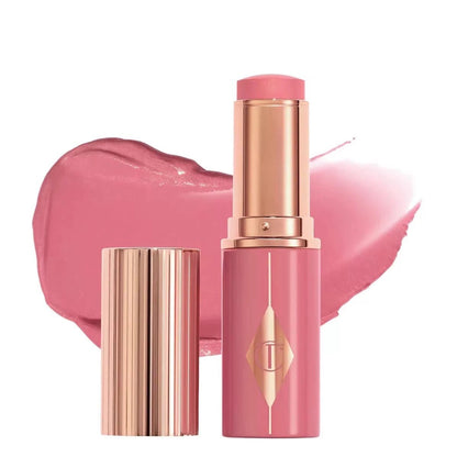 CHARLOTTE TILBURY 🩷新款 UNREAL BLUSH HEALTHY GLOW STICK 唇頰棒 腮紅/唇膏 含透明質酸 9ml - La Fée Beauty