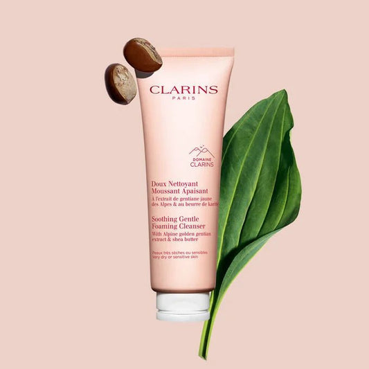 CLARINS 嬌韻詩 植萃溫和潔面泡沫(乾性至敏感肌適用)125ml - La Fée Beauty