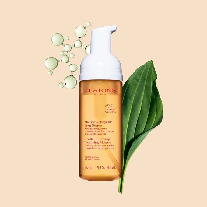 CLARINS 嬌韻詩 植萃煥膚潔面慕斯(任何肌膚適用) 150ml - La Fée Beauty
