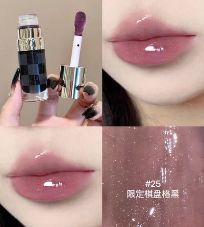 CLARINS 嬌韻詩 凝亮護唇油-限定黑色 7ml - La Fée Beauty