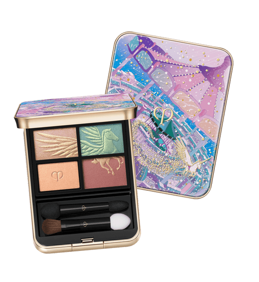 Clé de Peau Beauté 聖誕限量 Eye Color Quad 502 Wings of Wonder 四色眼影連盒&工具刷 - La Fée Beauty