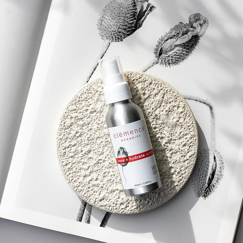 Clemence Organics 玫瑰果修護精華油+玫瑰調膚保濕噴霧套裝 - La Fée Beauty