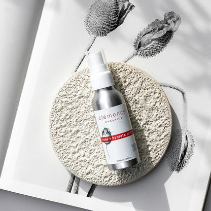 Clemence Organics 玫瑰果修護精華油+玫瑰調膚保濕噴霧套裝 - La Fée Beauty