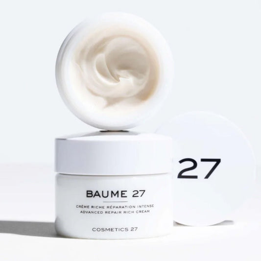 法國 COSMETICS Baume 27 Crème Riche 積雪草細胞修護面霜 乾敏退紅 - La Fée Beauty