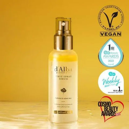 D'alba 經典水光松露精華噴霧 “空姐噴霧 “ 100ml 黃色/粉色 提亮修復保濕 - La Fée Beauty