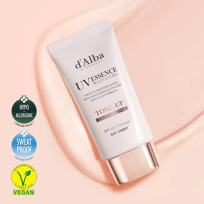 D'alba Waterfull Tone-up 防曬霜 50ml - La Fée Beauty