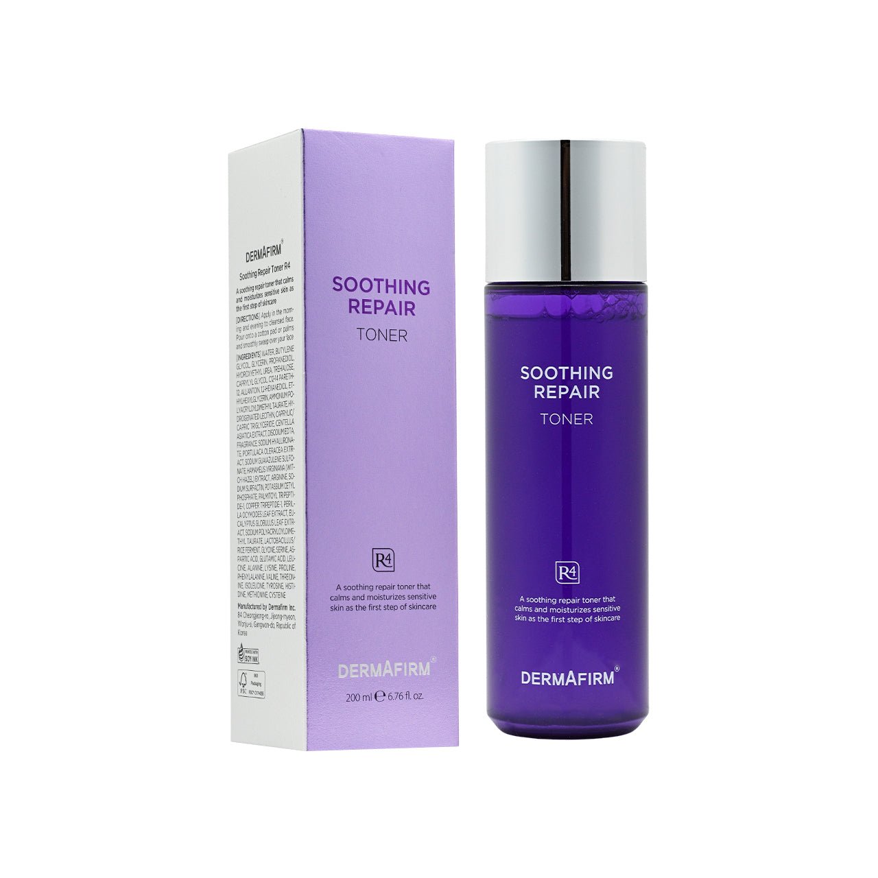 韓國 DERMAFIRM 德妃 紫蘇爽膚水 200ML - La Fée Beauty