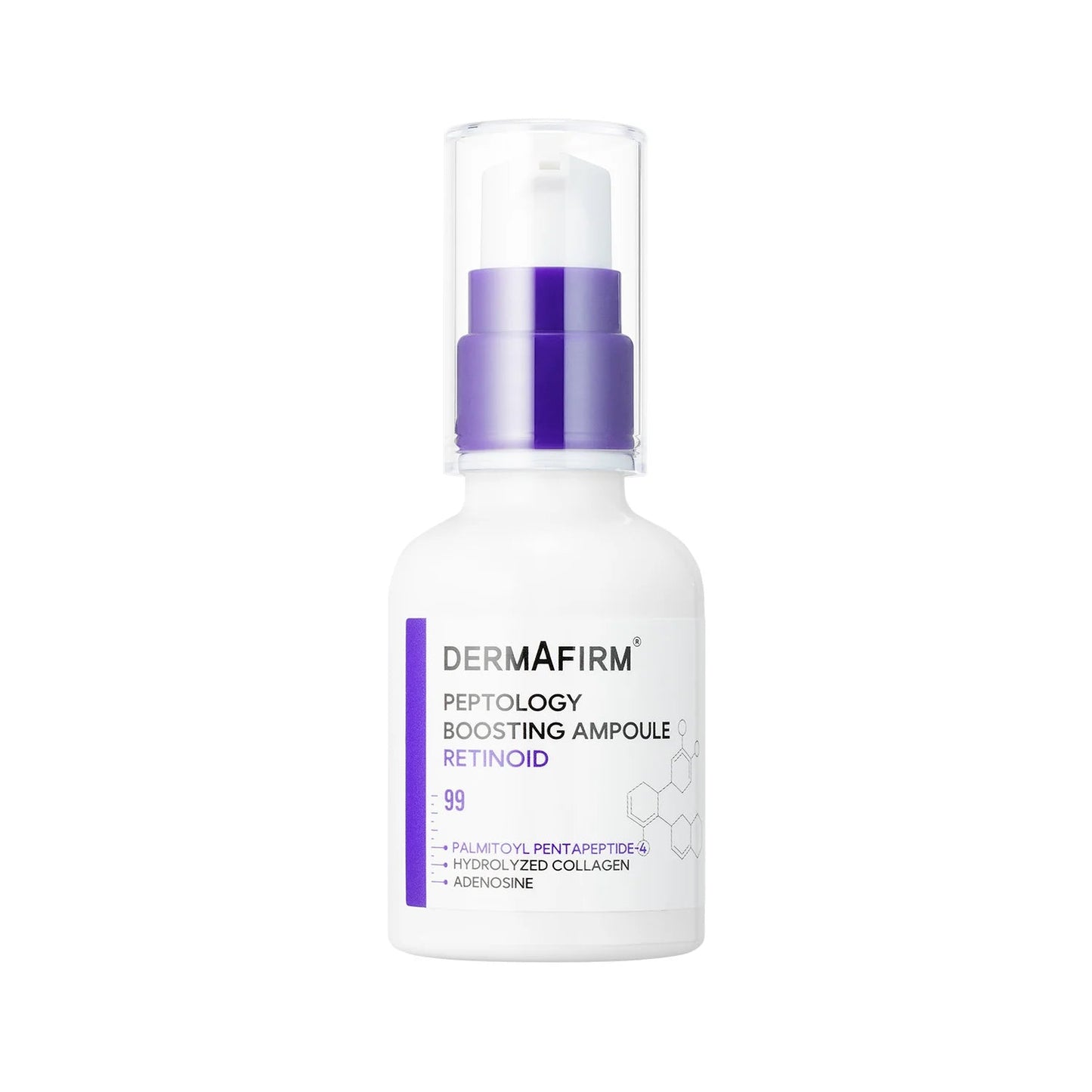 韓國 DERMAFIRM 德妃 Peptology Boosting Ampoule Retinoid 超A精華液 30ML - La Fée Beauty
