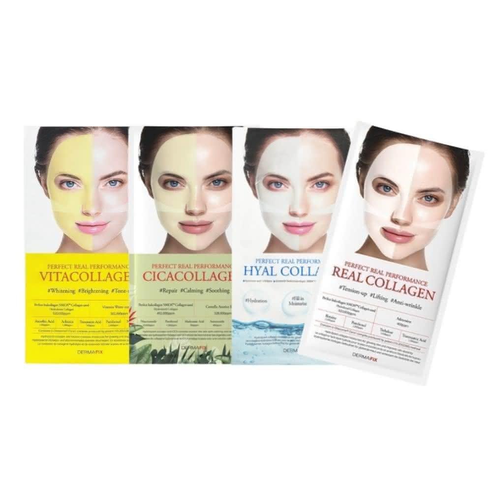韓國 Dermafix 神級膠原蛋白面膜 8片裝 40分鐘全吸收+免沖洗 - La Fée Beauty
