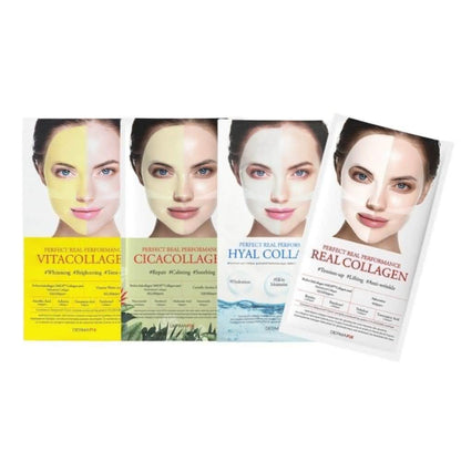 韓國 Dermafix 神級膠原蛋白面膜 8片裝 40分鐘全吸收+免沖洗 - La Fée Beauty
