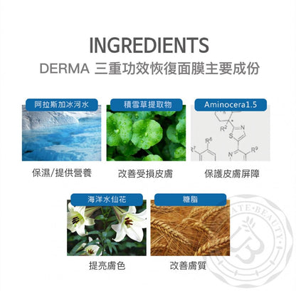DERMATHOD Derma Ez Jet魔女印套裝 （1盒3.5ml x 4 Jets + 4片三效面膜） - La Fée Beauty