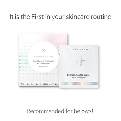DERMATHOD Priming Peel Booster Pads 水光嫩膚去角質棉片 貼獨立包裝30貼 - La Fée Beauty