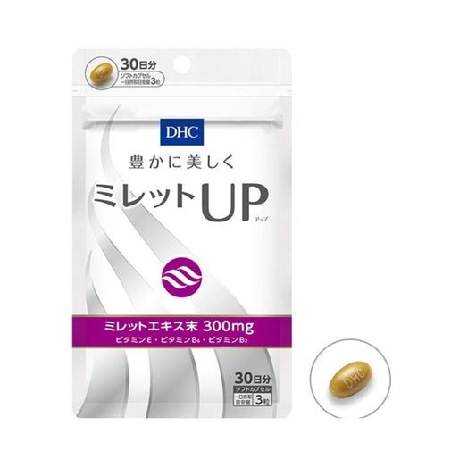 DHC 小米芽 Millet 美髪養髮維護頭髮健康 營養補充品 補充劑 hair beauty supplement 30日份(90粒) - La Fée Beauty