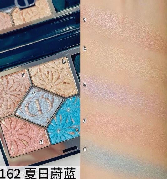 Dior 高級訂製五色眼影 - 珍藏版- 162 Summer Azur - La Fée Beauty