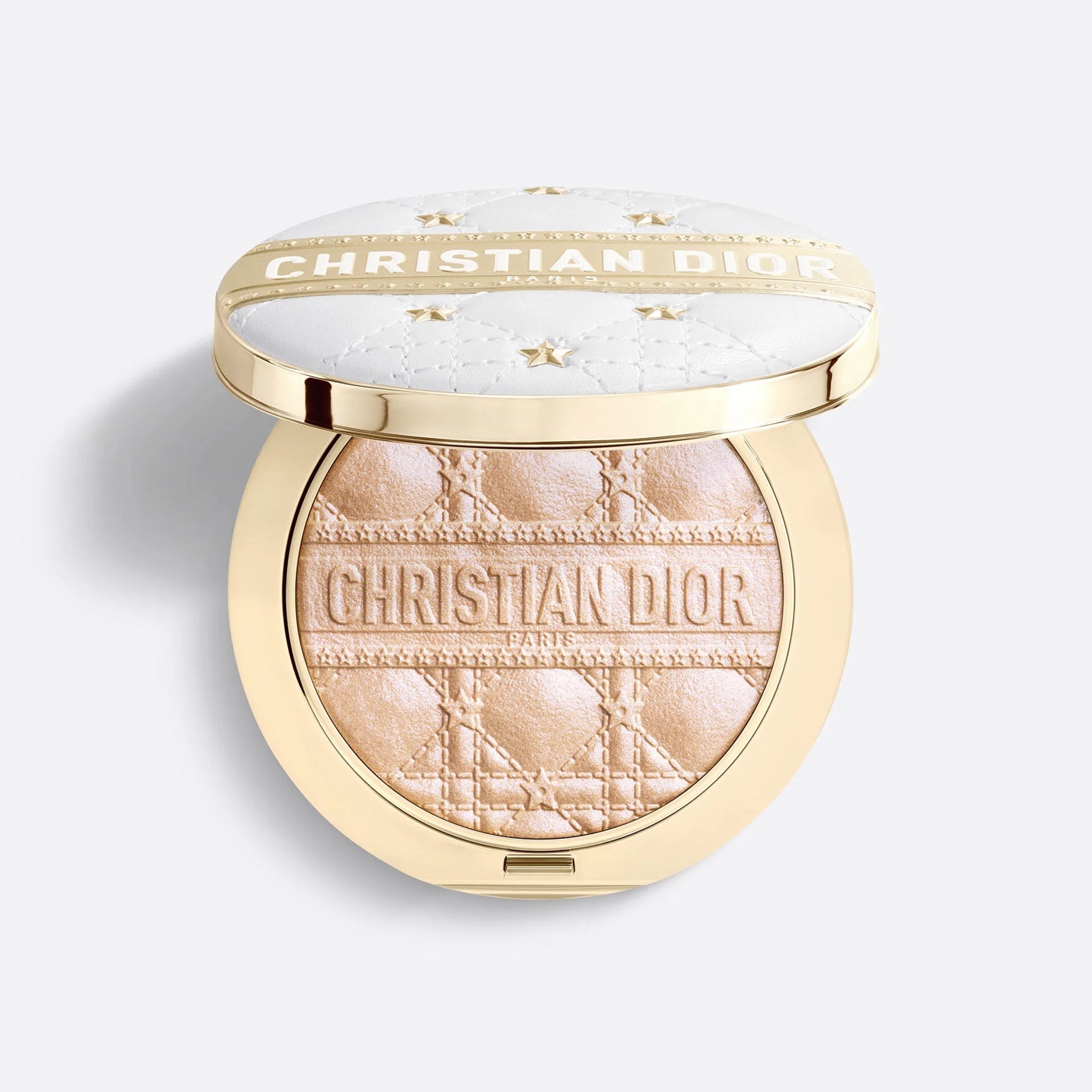 Dior 2025 聖誕限定 恆久貼肌亮采蜜粉餅 - 珍藏版 001 Dior Star - La Fée Beauty