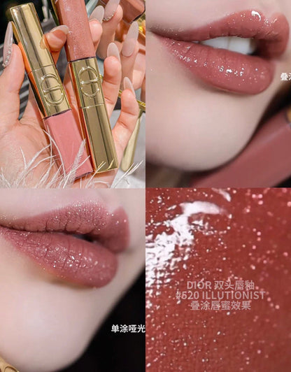 Dior 迪奥 2025聖誕 傲姿持色雙效閃亮唇釉 - La Fée Beauty
