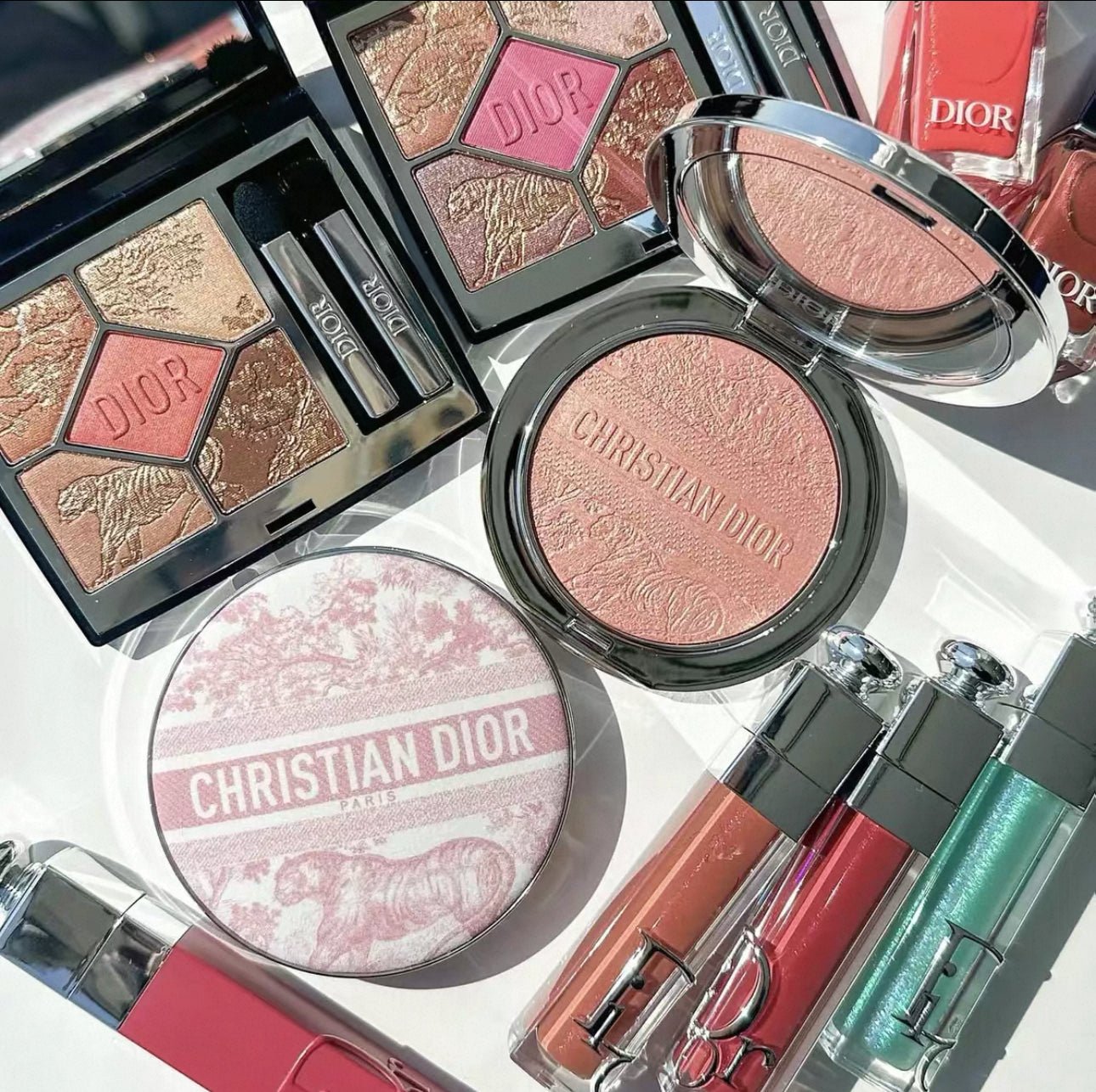 Dior 2025年 高級訂製五色眼影 - 珍藏版 654 Coral Riviera 絕版 - La Fée Beauty