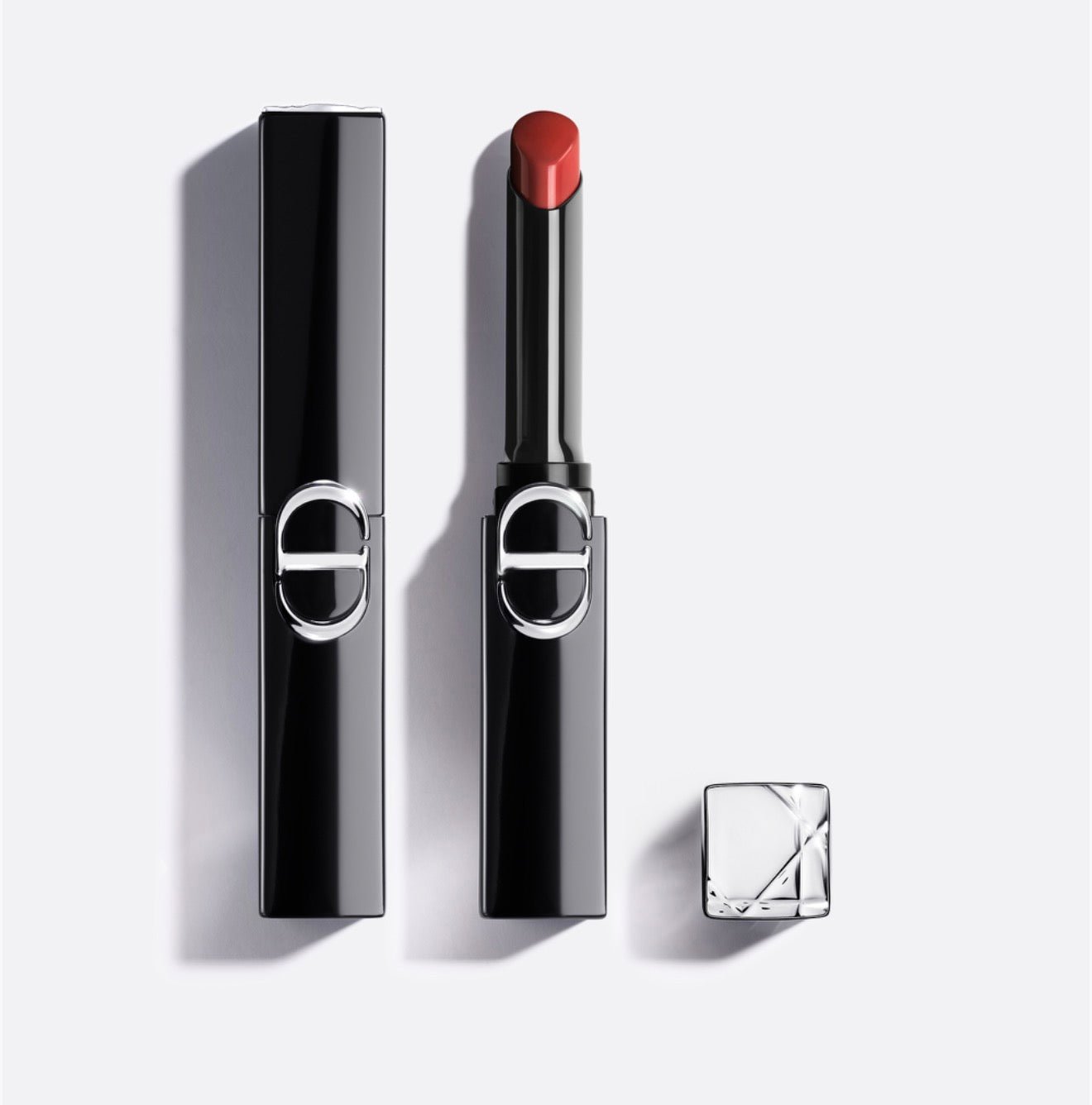Dior 迪奥 26年新春色 烈艷藍金驚艷唇膏 幼管唇膏 850 Red Fortune 2.2g - La Fée Beauty