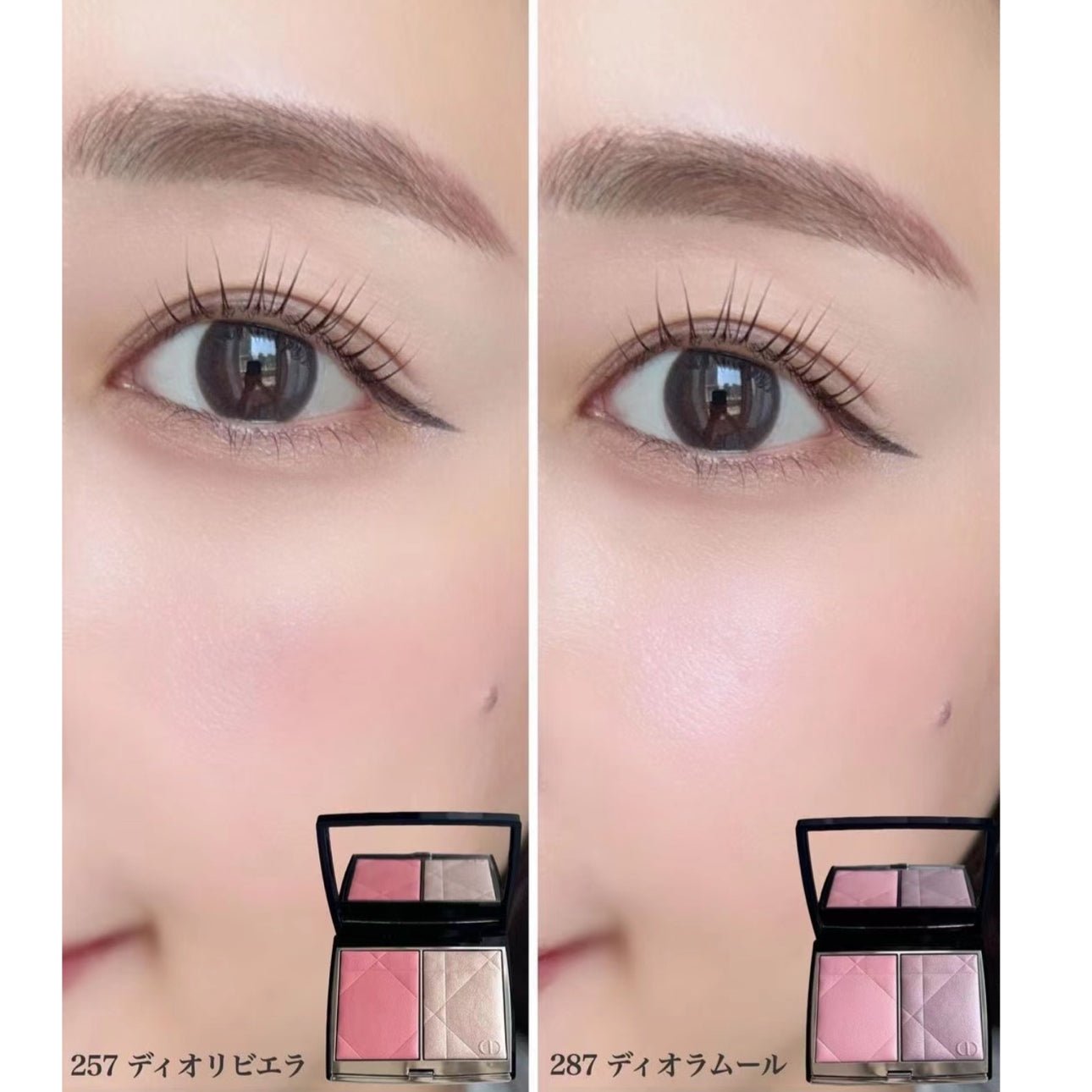 Dior 傲姿胭脂修容組合 287 Dioramour - 8 g - La Fée Beauty