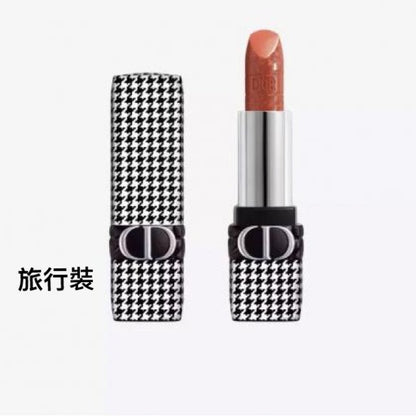 Dior 迪奥 藍星唇膏 千鳥格限量版 312栗子南瓜 1.5g 旅行裝 - La Fée Beauty