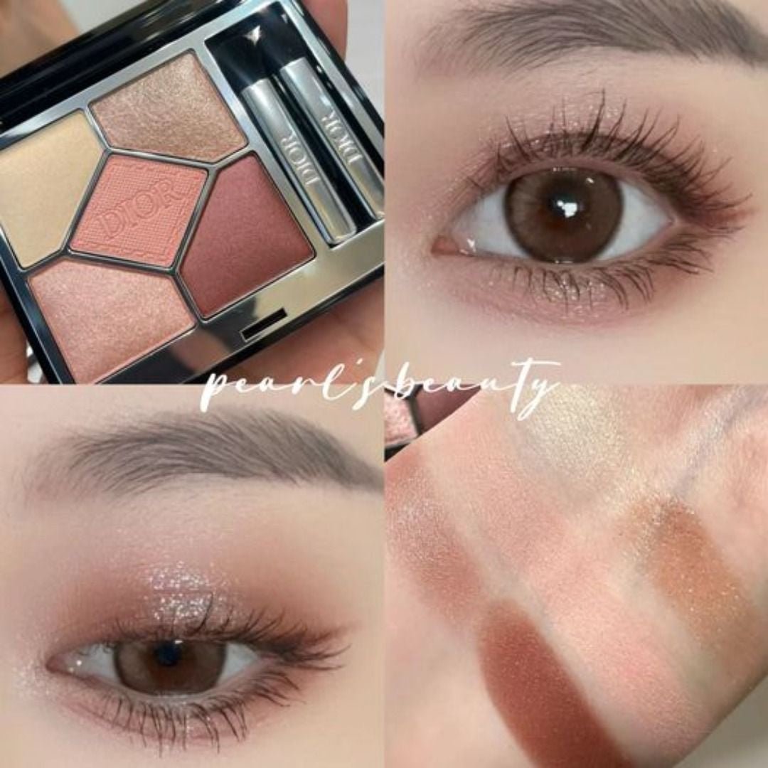 Dior 高級訂製五色眼影 649 Nude Dress 高級氣質暖棕奶茶 - La Fée Beauty