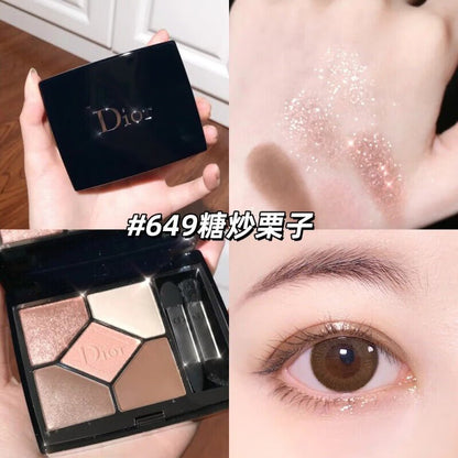 Dior 高級訂製五色眼影 649 Nude Dress 高級氣質暖棕奶茶 - La Fée Beauty