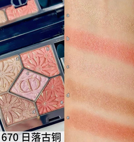 Dior 高級訂製五色眼影 - 珍藏版- 670 Sunset Bronze - La Fée Beauty