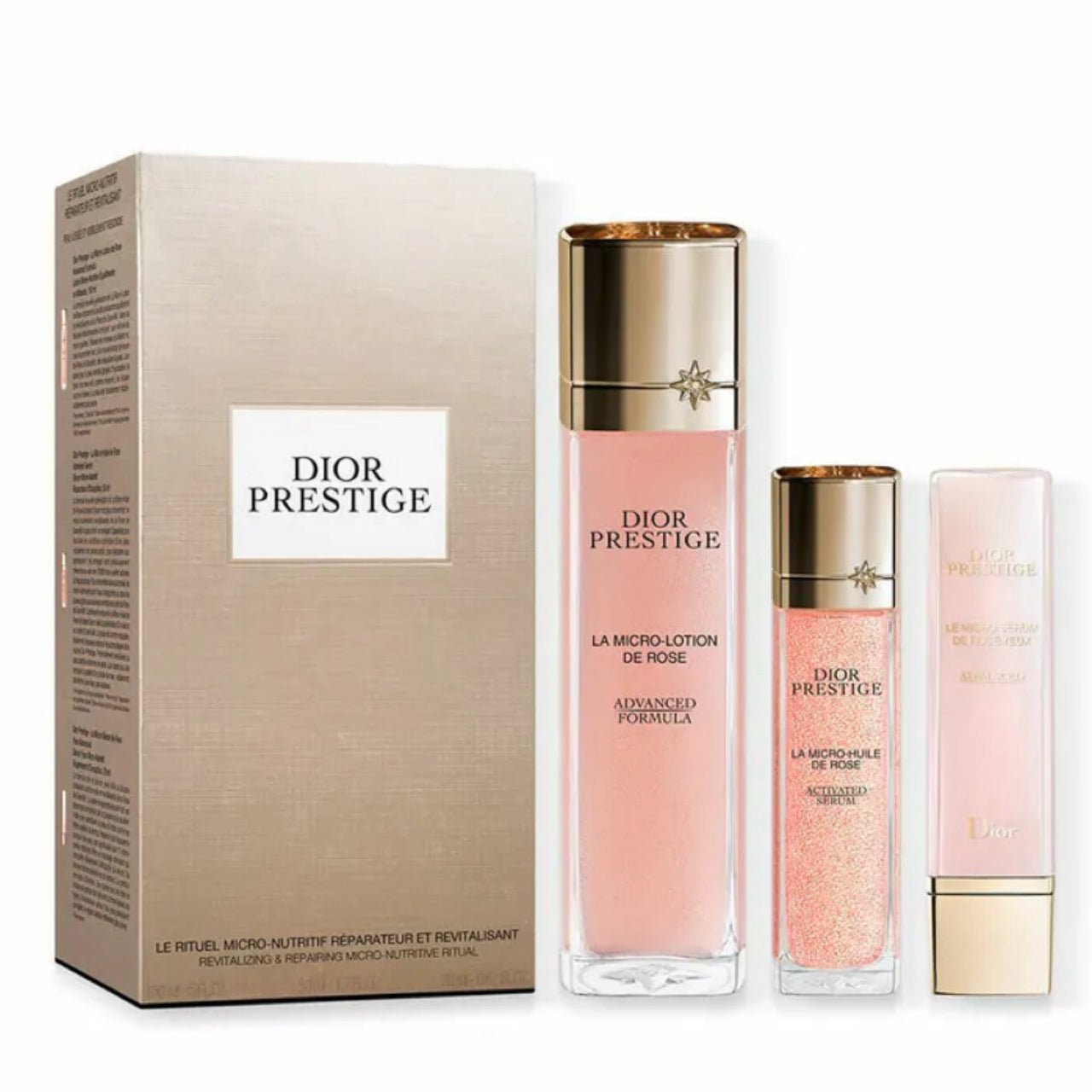 Dior 迪奧 玫瑰花蜜活養微修護旅行套裝 - La Fée Beauty