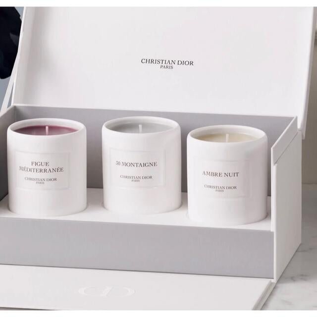 Dior Maison Christian Dior 蠟燭系列 3 個裝 250g x 3 - La Fée Beauty