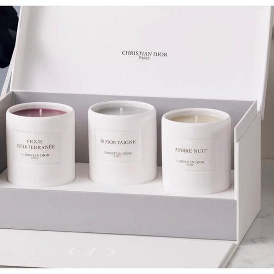 Dior Maison Christian Dior 蠟燭系列 3 個裝 250g x 3 - La Fée Beauty