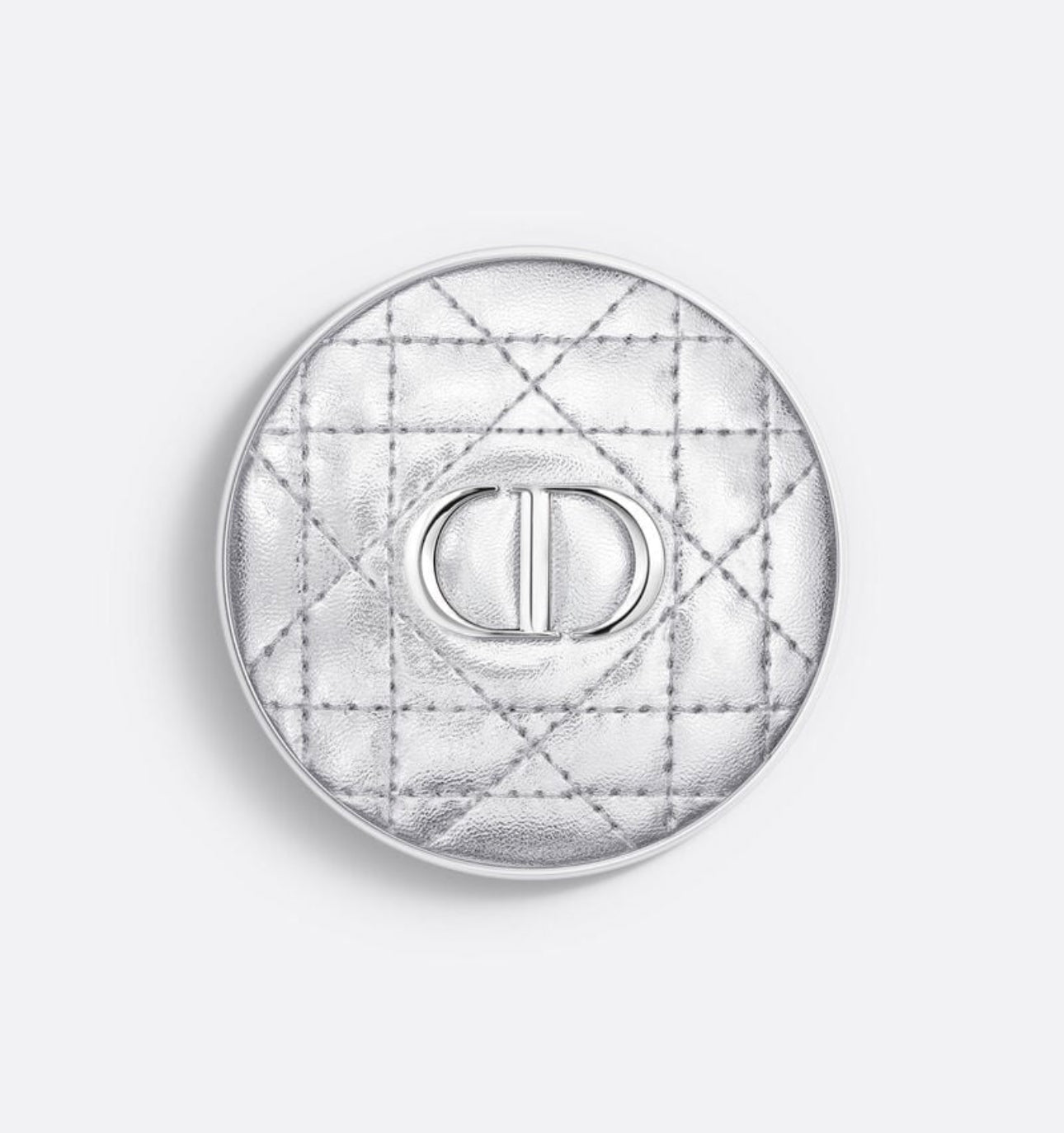 Dior 限量銀色皮 恆久貼肌透亮氣墊粉底 SPF50 13g - La Fée Beauty