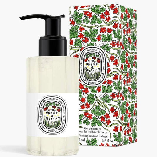 DIPTYQUE 蒂普提克 檸檬草和天竺葵 潔手及沐浴啫喱 195ml - La Fée Beauty